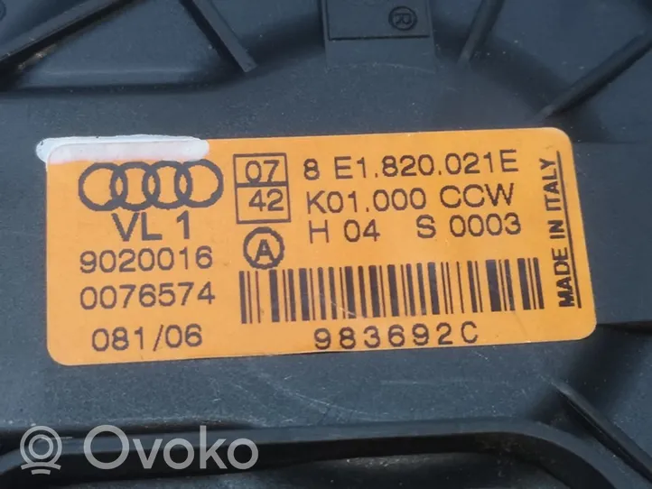 Audi A4 S4 B7 8E 8H Commande de chauffage et clim 8E1820021