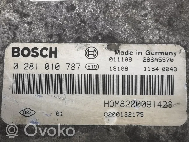 Opel Movano A Sterownik / Moduł ECU 8200132175