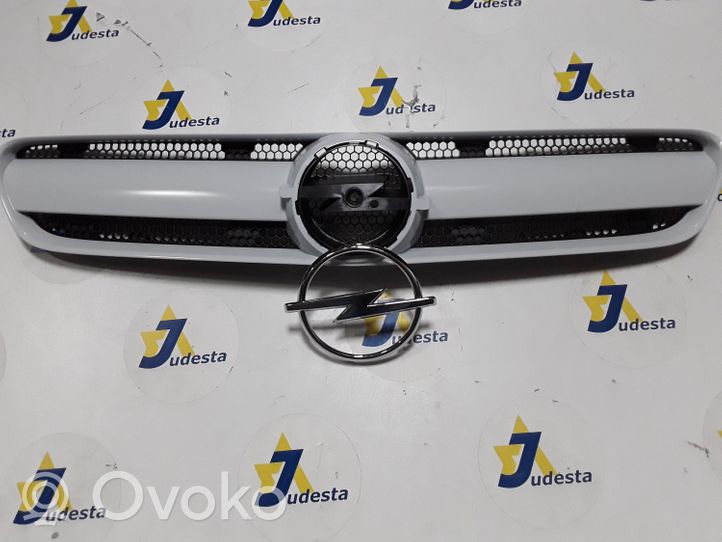 Opel Signum Front bumper upper radiator grill 93175241