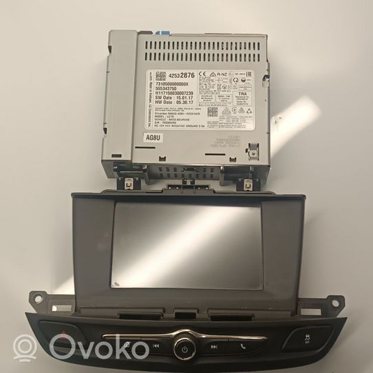 Opel Insignia B Radio/CD/DVD/GPS-pääyksikkö 42532876