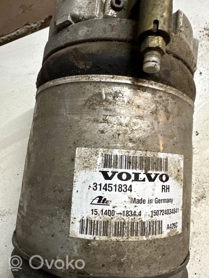 Volvo XC90 Amortyzator zawieszenia pneumatycznego osi przedniej 31451834