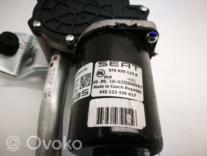 Seat Ateca Valytuvų mechanizmo komplektas 576955113A