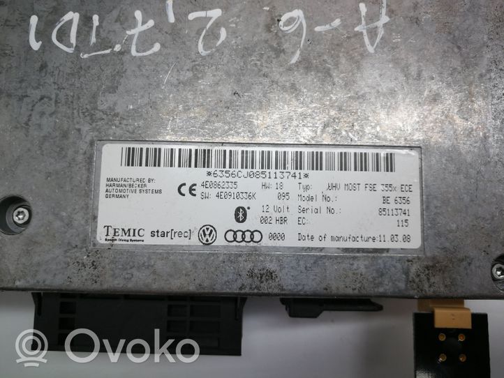 Audi Q7 4M Centralina/modulo bluetooth 4E0910336K