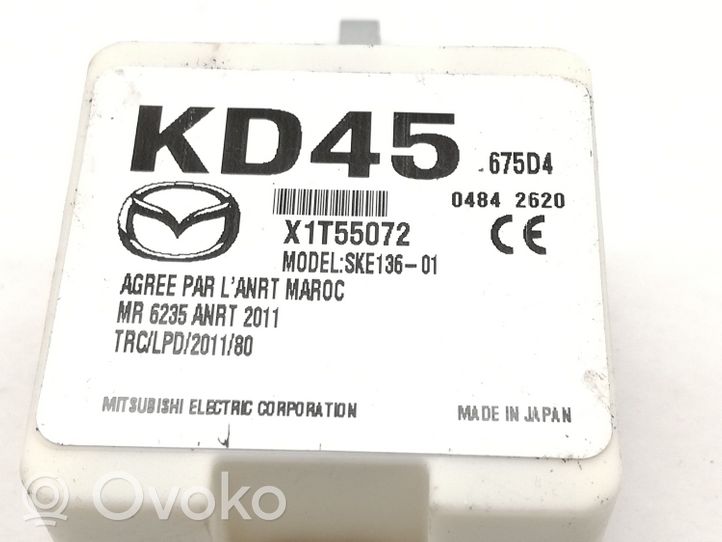 Mazda CX-5 Antena wewnętrzna KD45675D4