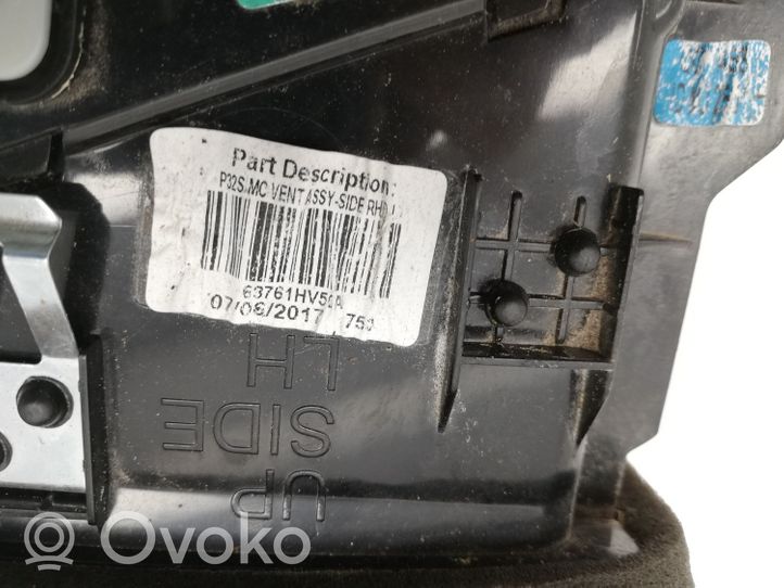 Nissan Qashqai Kojelaudan tuuletussuuttimen suojalista 63761HV50A