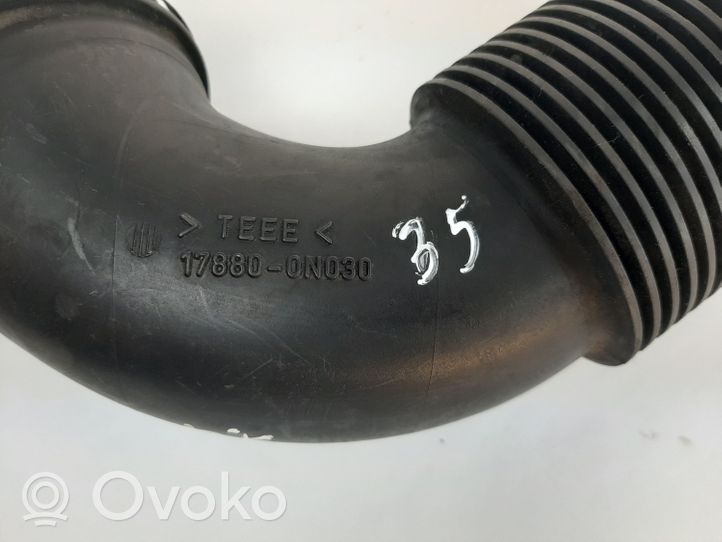 Toyota Yaris Tube d'admission d'air 178800N030