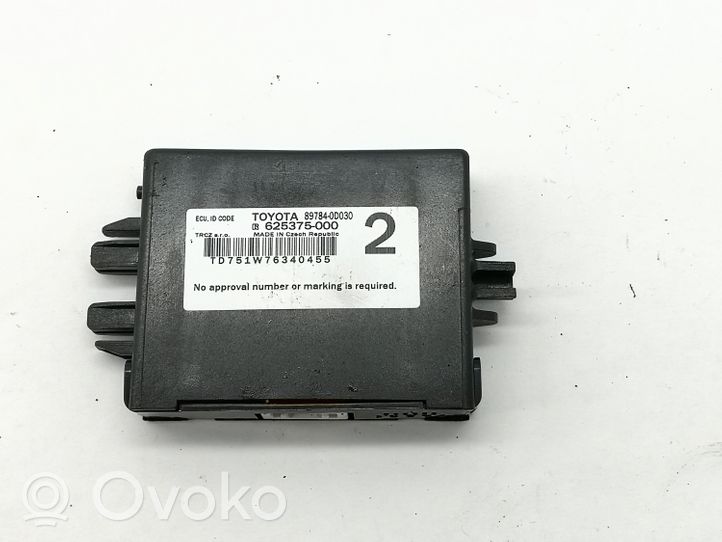 Toyota Yaris Inne wyposażenie elektryczne 897840D030