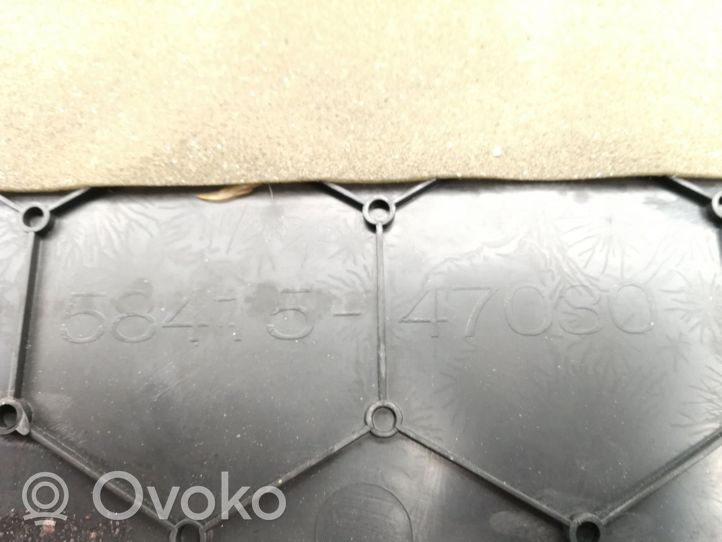 Toyota Prius (XW30) Tappeto di rivestimento del fondo del bagagliaio/baule 5841547030