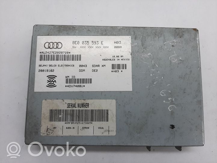 Audi A4 S4 B7 8E 8H Altri dispositivi 8E0035593E