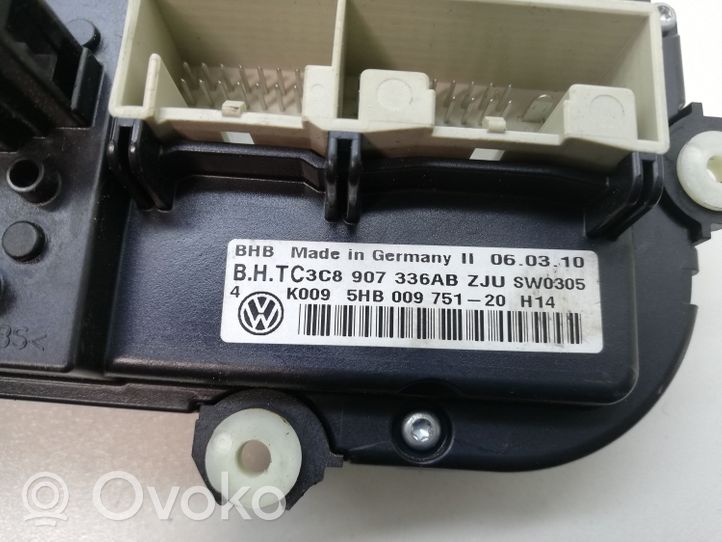Volkswagen Touran II Sisätuulettimen ohjauskytkin 5HB009751