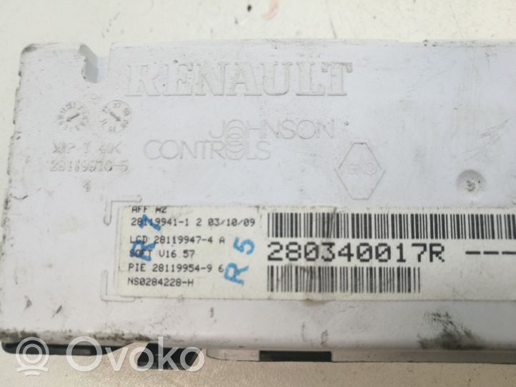 Renault Clio III Horloge 280340017R