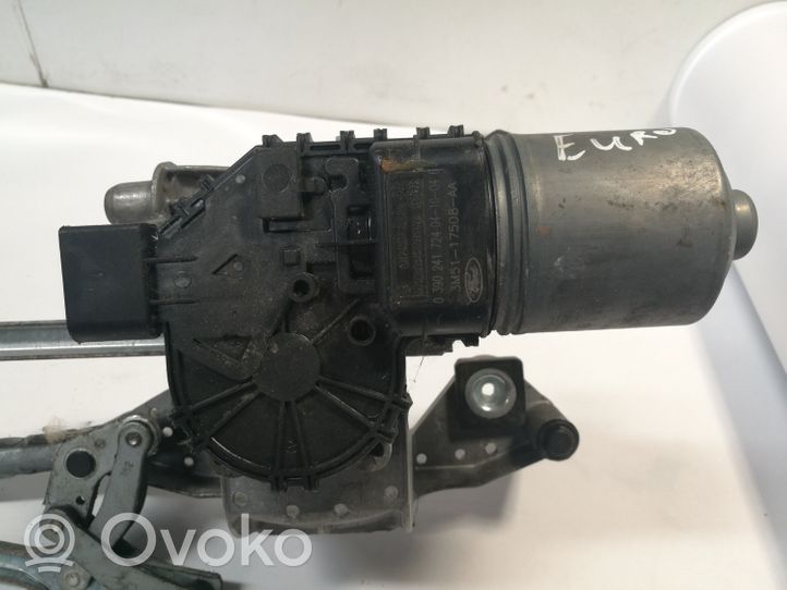 Ford C-MAX I Front wiper linkage and motor 3M5117504AG