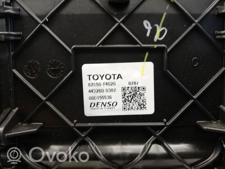 Toyota C-HR Sisälämmityksen ilmastoinnin korin kokoonpano 87050F4020