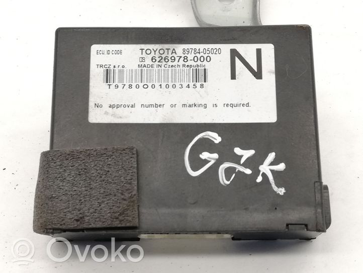 Toyota Avensis T270 Inne wyposażenie elektryczne 8978405020