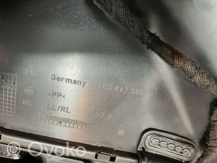 Audi A4 S4 B8 8K Kit garniture de panneaux intérieur de porte 8K0867306