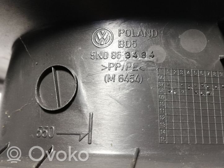 Volkswagen Tiguan Osłona listwy przedniej 5N0863484