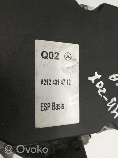 Mercedes-Benz E A207 ABS Pump A2124314712