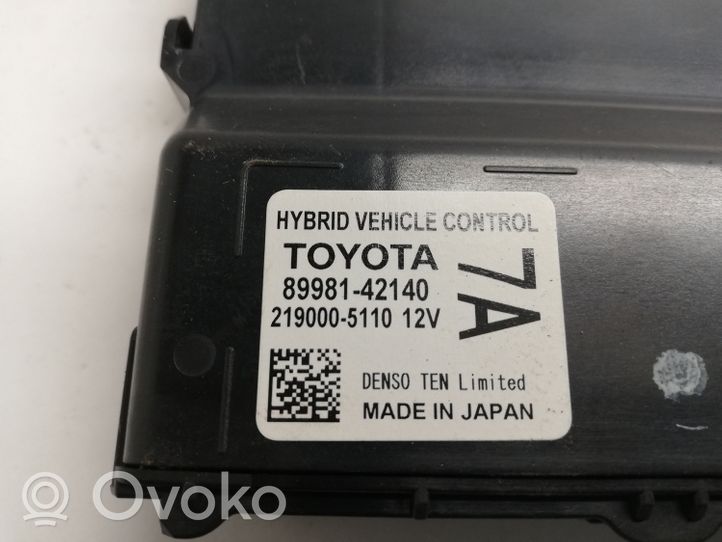 Toyota RAV 4 (XA50) Sterownik / Moduł ECU 8998142140