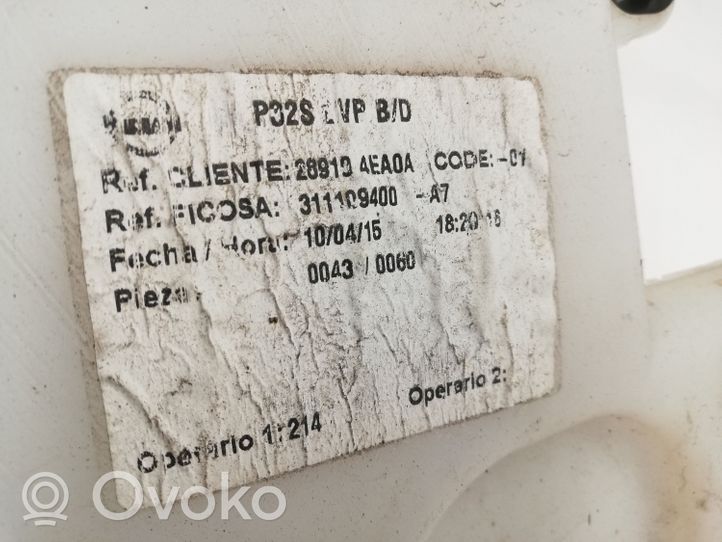 Nissan Qashqai Žibintų apiplovimo bakelis 289104EA0A