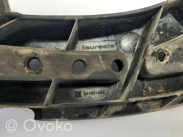 Opel Zafira C Rear bumper support beam 341601492