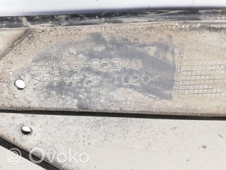Toyota Corolla E210 E21 Protection inférieure latérale 5816502340