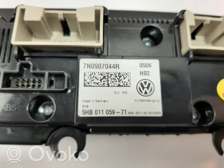Volkswagen Sharan Przełącznik / Włącznik nawiewu dmuchawy 7N0907044R