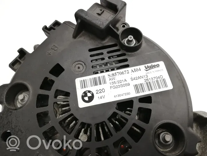 BMW 6 F12 F13 Alternator 8570672