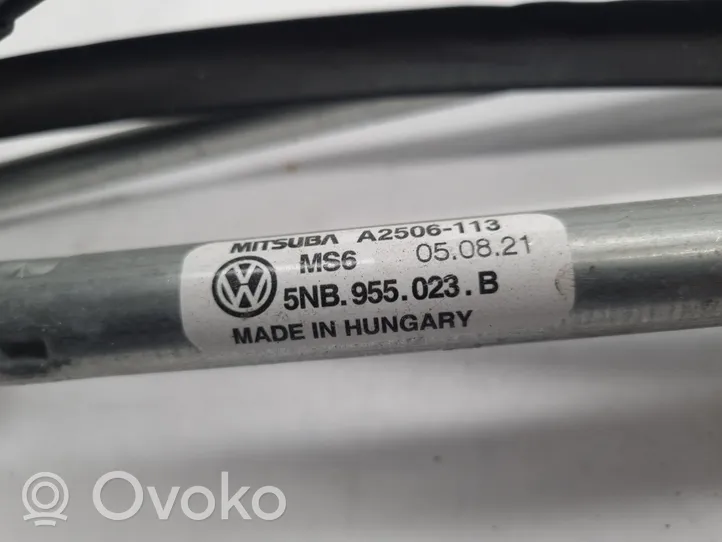 Volkswagen Tiguan Etupyyhkimen vivusto ja moottori 5NB955023B