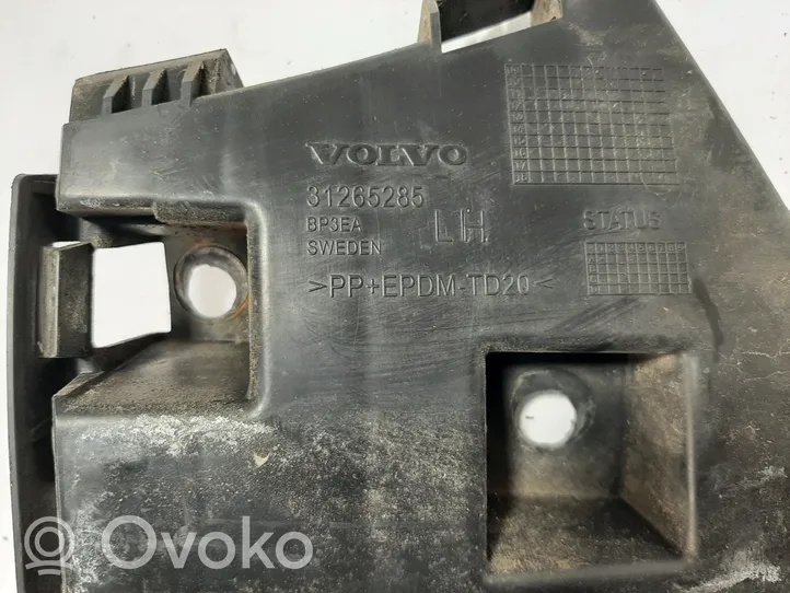 Volvo V60 Mocowanie narożnika zderzaka tylnego 31265285