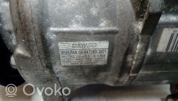 BMW 5 F10 F11 Compressore aria condizionata (A/C) (pompa) GE4472603821