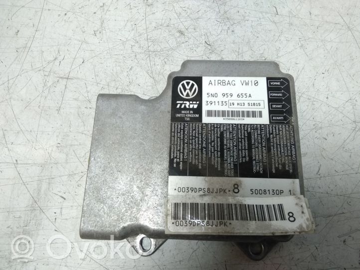 Volkswagen PASSAT B6 Sterownik / Moduł Airbag 5N0959655A