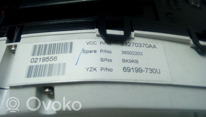 Volvo XC60 Nopeusmittari (mittaristo) 31270370AA