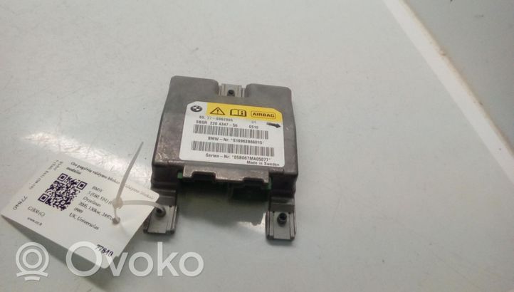 BMW 5 E60 E61 Module de contrôle airbag 65776962886