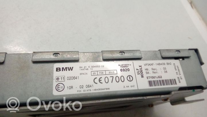 BMW 3 E46 Module unité de contrôle Bluetooth 8421693455202