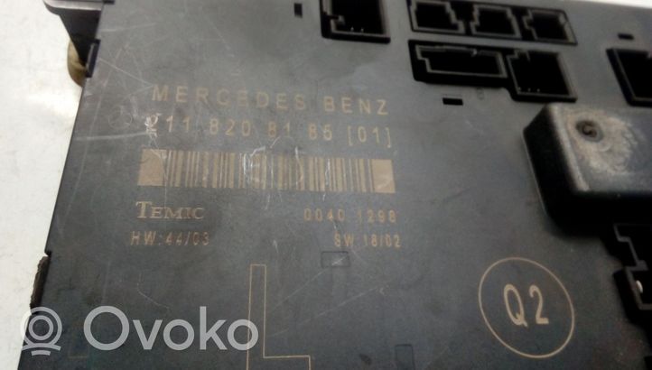 Mercedes-Benz E W211 Door control unit/module 2118208185
