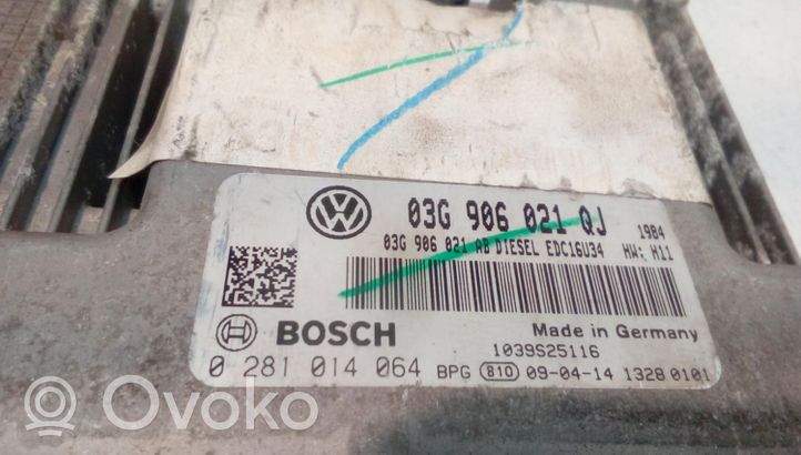 Volkswagen Golf V Sterownik / Moduł ECU 03G906021QJ