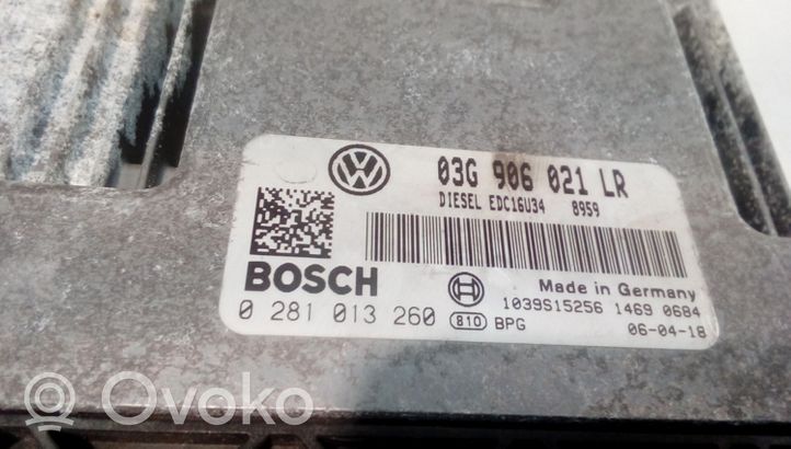 Volkswagen PASSAT B6 Centralina/modulo del motore 03G906021LR