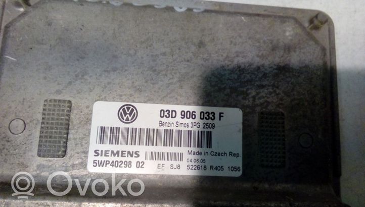 Volkswagen Polo Dzinēja vadības bloks 03D906033F