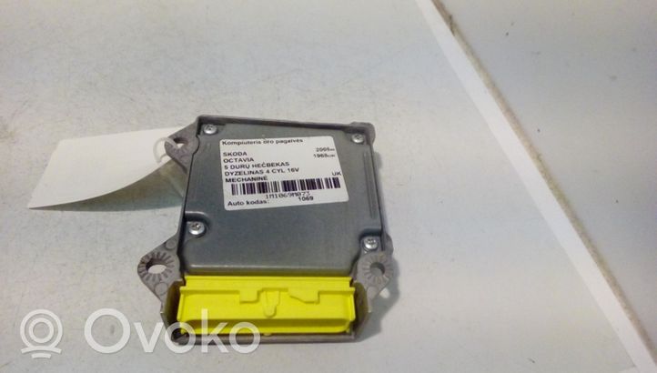 Skoda Octavia Mk2 (1Z) Module de contrôle airbag 1K0909605K