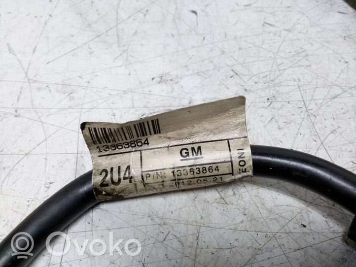 Opel Astra J Cavo negativo messa a terra (batteria) 13363864