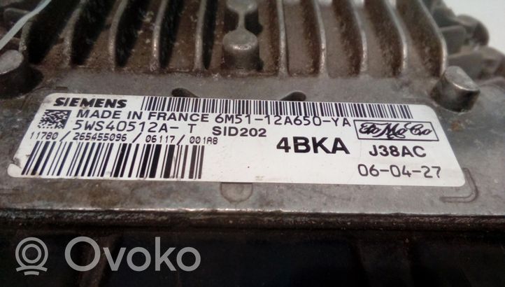 Ford Focus Sterownik / Moduł ECU 6M5112A650YA