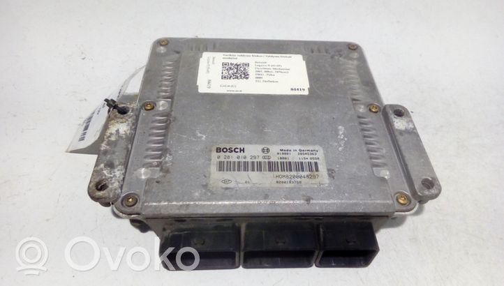 Renault Laguna II Calculateur moteur ECU 0281010297