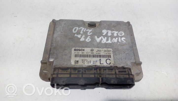 Opel Sintra Engine control unit/module 0281001637