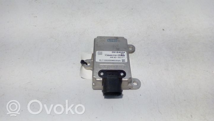 Opel Signum Czujnik przyspieszenia ESP 09184504