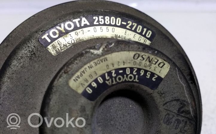 Toyota Avensis T220 EGR-venttiili 1013970550