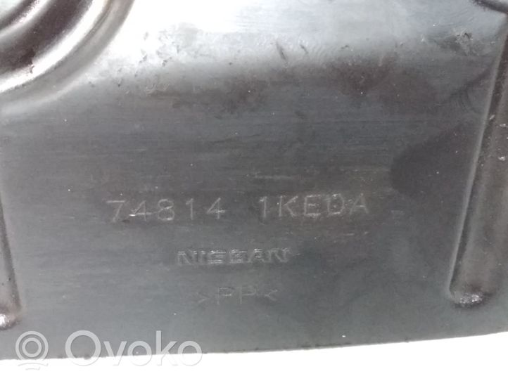 Nissan Juke I F15 Alustan takasuoja välipohja 748141KE0A