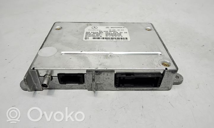 Mercedes-Benz C W203 Moduł / Sterownik Bluetooth A2118703226