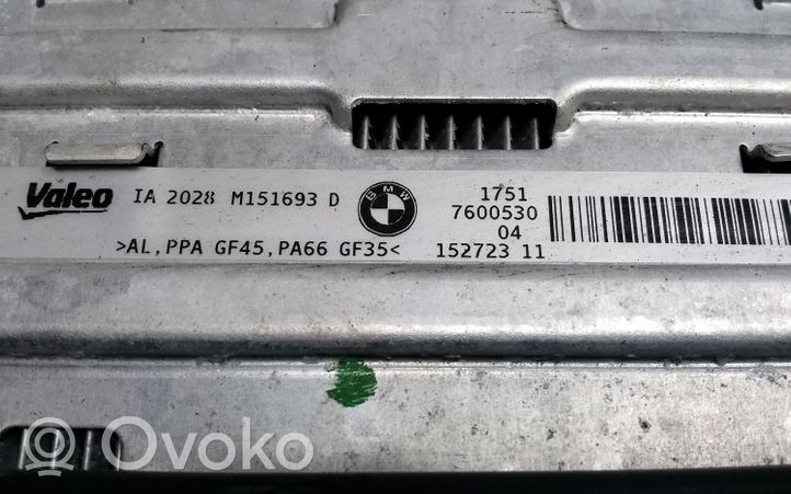 BMW 2 F22 F23 Välijäähdyttimen jäähdytin M151693D1751