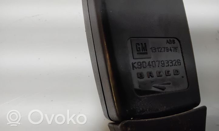 Opel Signum Klamra przedniego pasa bezpieczeństwa 13127947F
