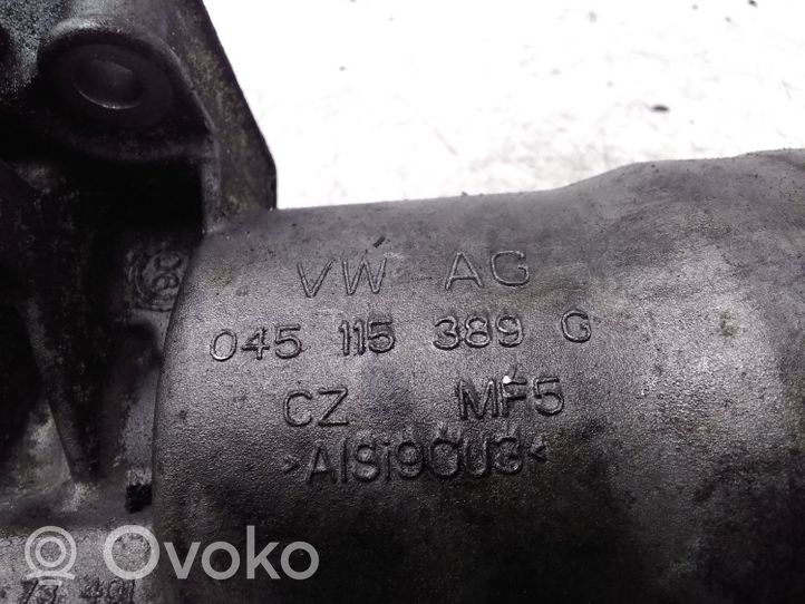 Volkswagen PASSAT B6 Support de filtre à huile 045115389G